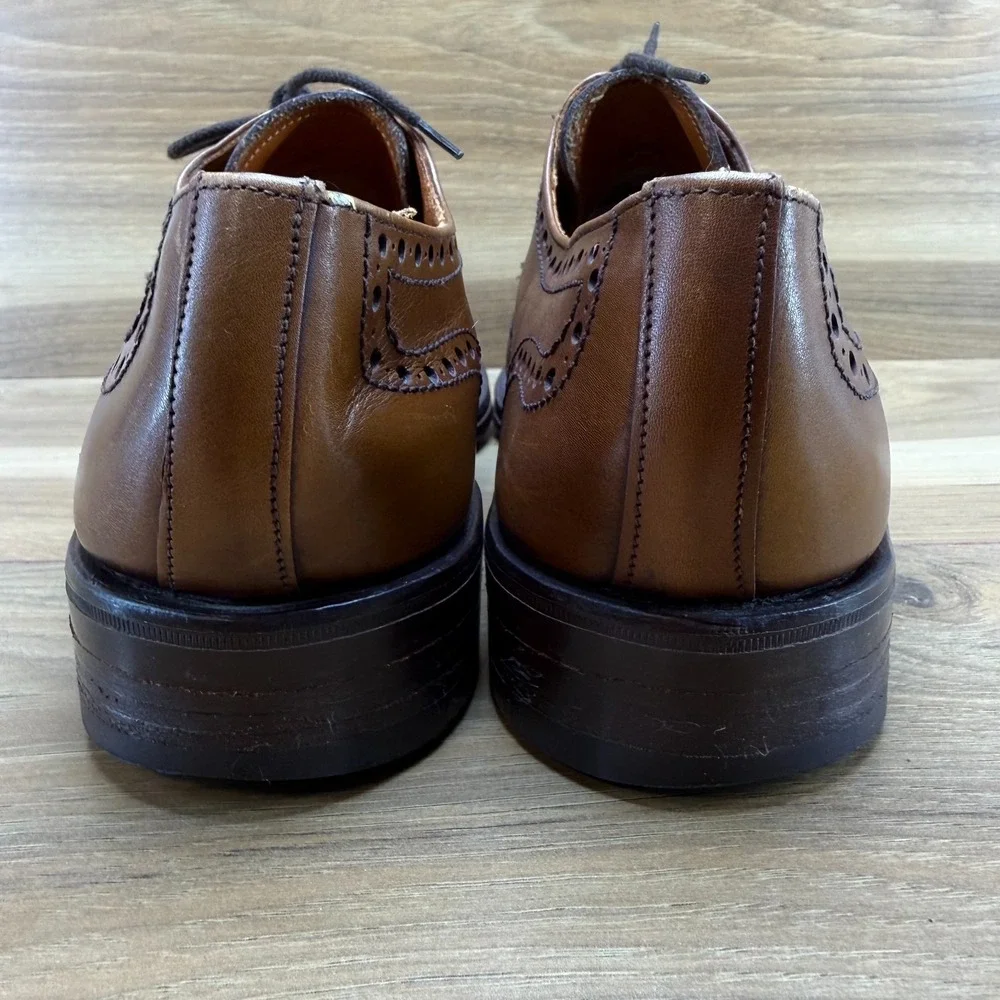 W.S.‎ Foster & Son Ltd Wingtip Mens UK 9.5 US 10.5 Walnut Dress Shoes